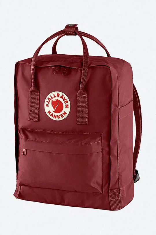 Fjallraven backpack Kanken red color