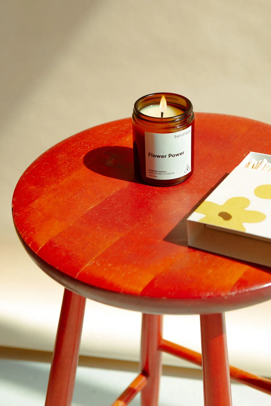 Flower Power Medium Candle
