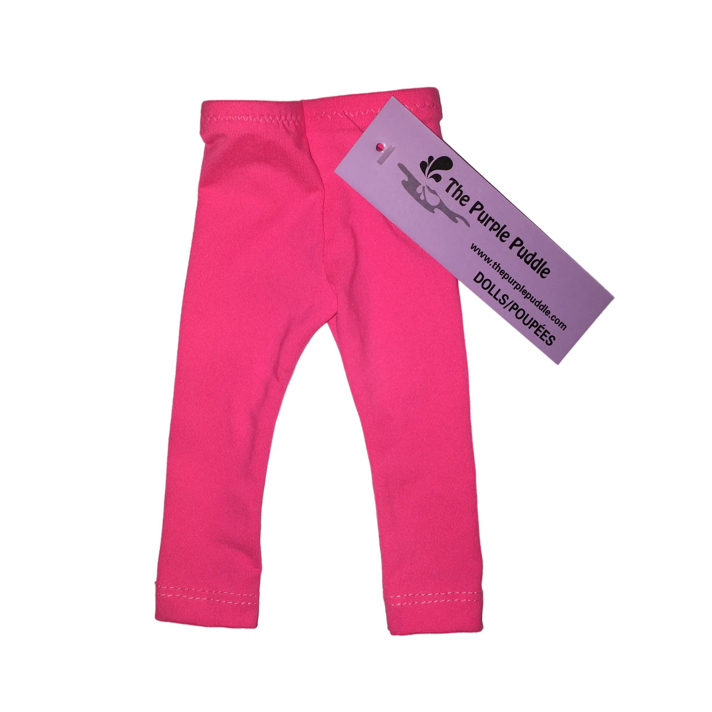 Fluorescent Pink Doll Leggings