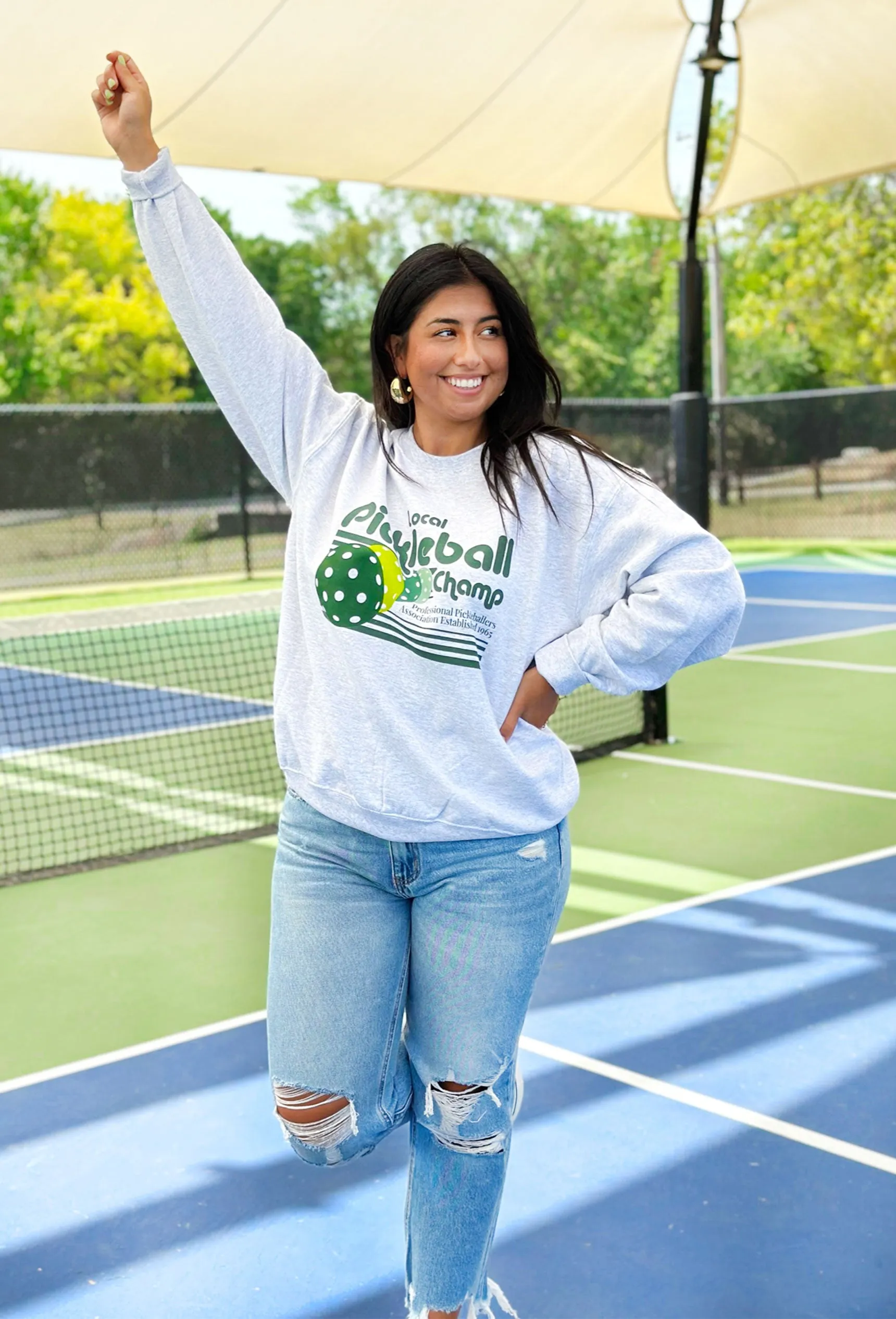 Friday + Saturday: Pickleball Sweatshirt