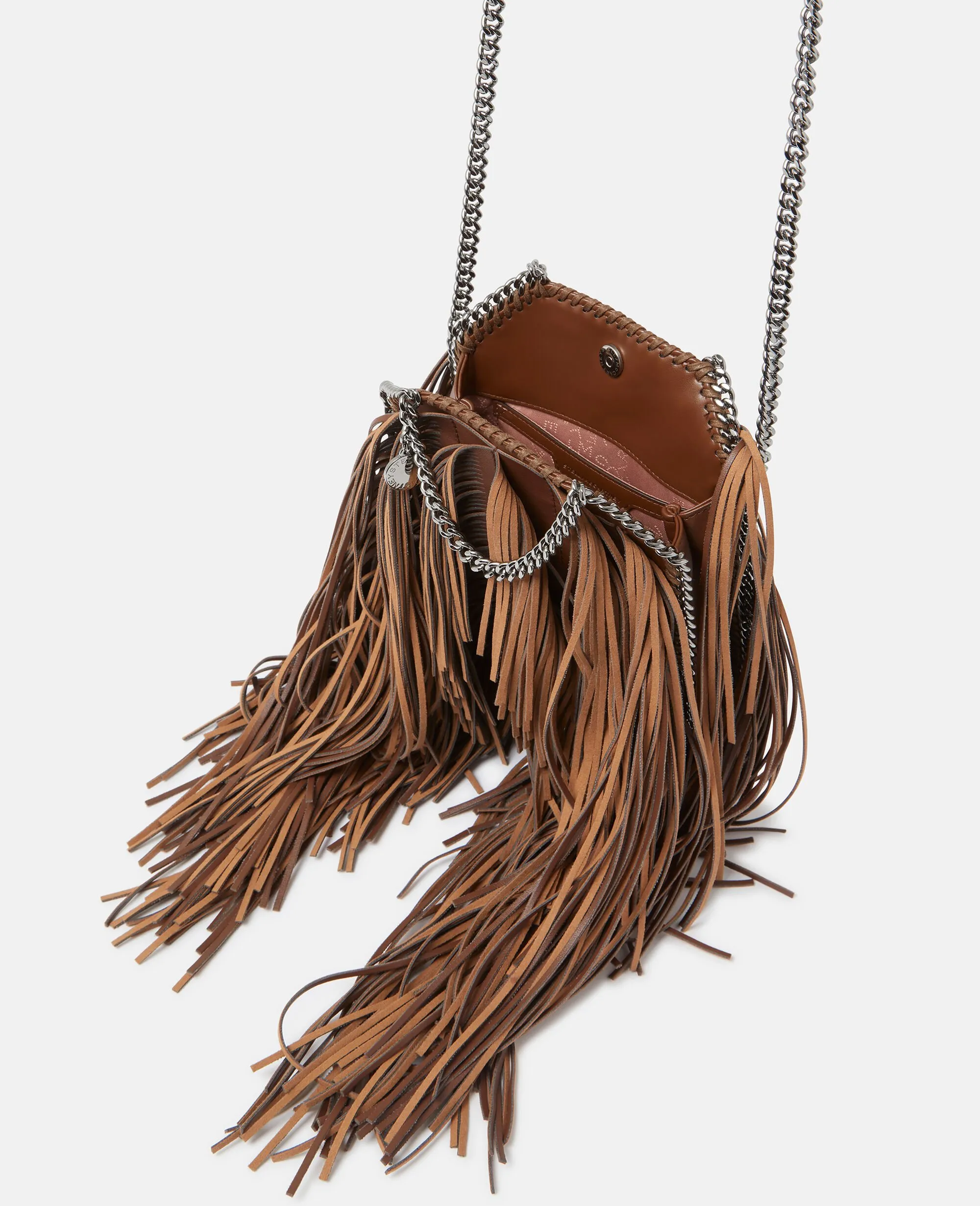 Fringe Falabella Tiny Tote Bag