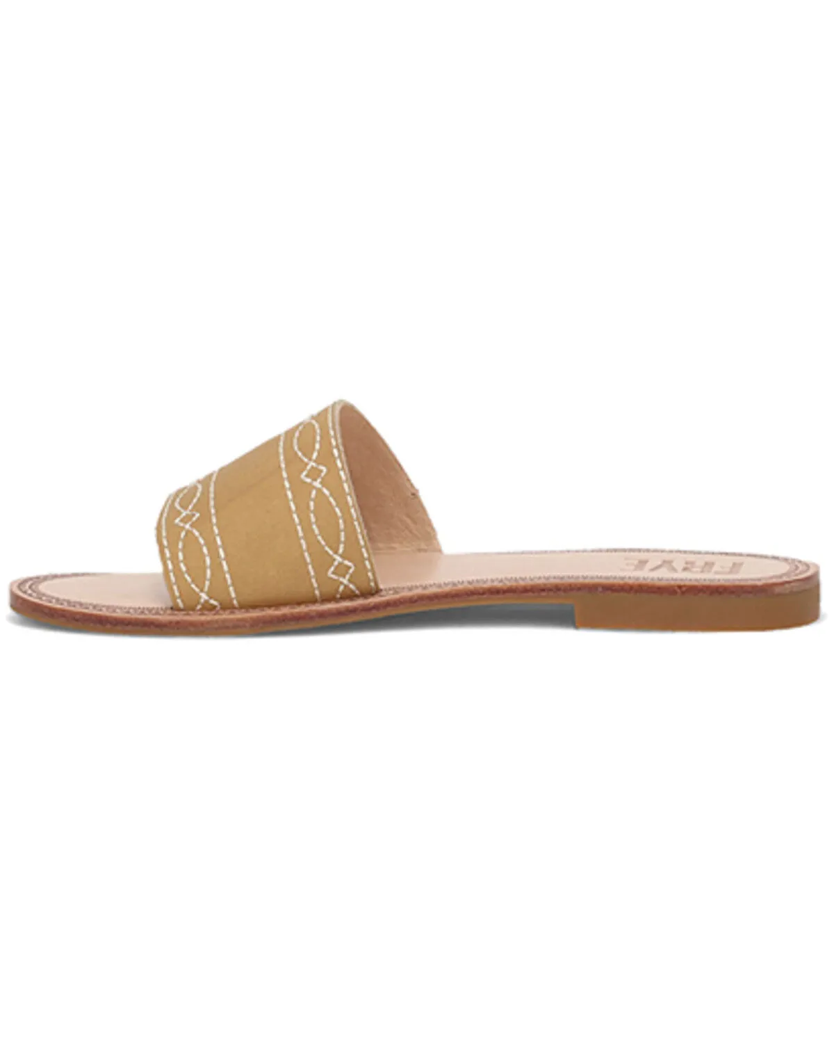 Frye Women's Ava Woodstock Slide Sandals