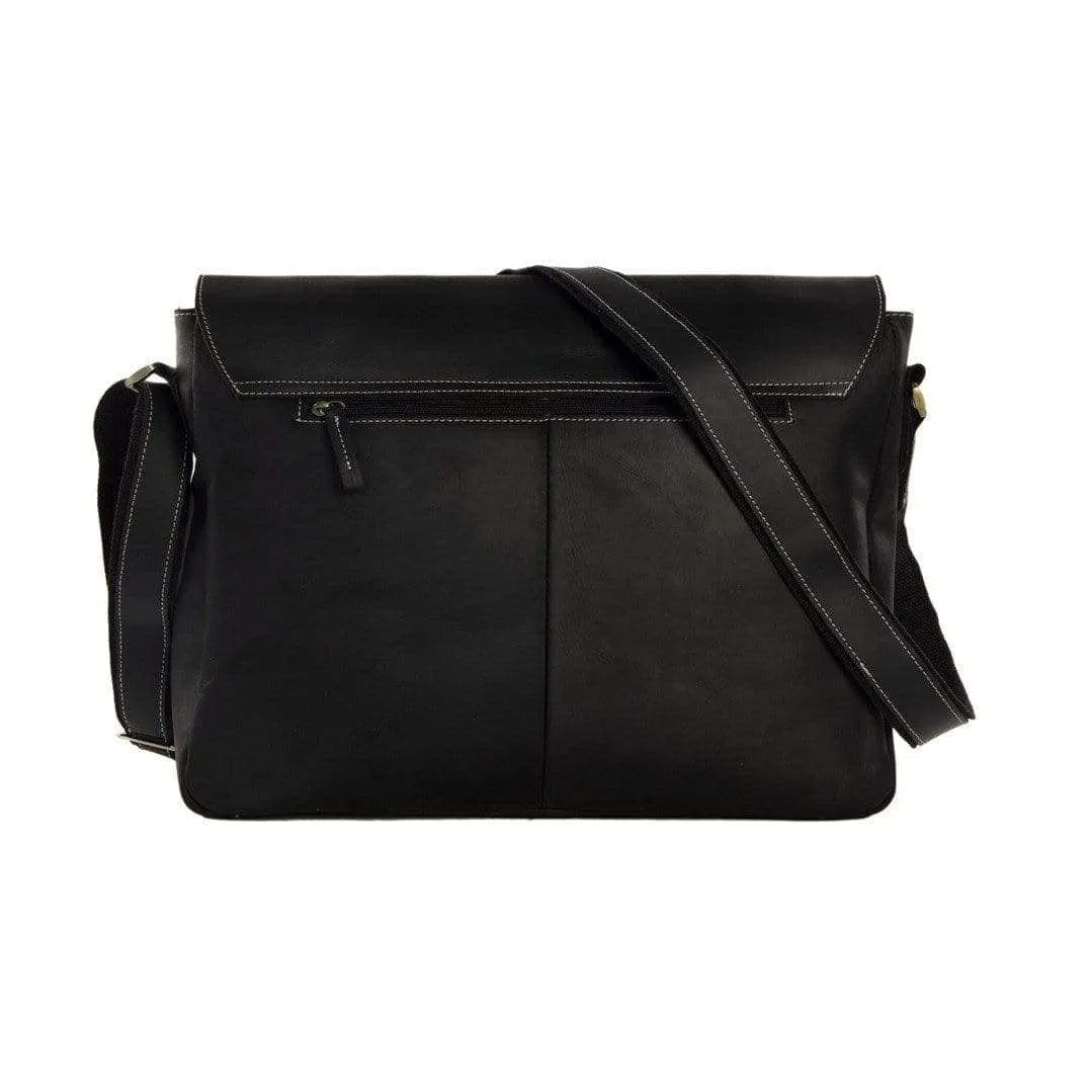 Genuine Leather Messenger Bag