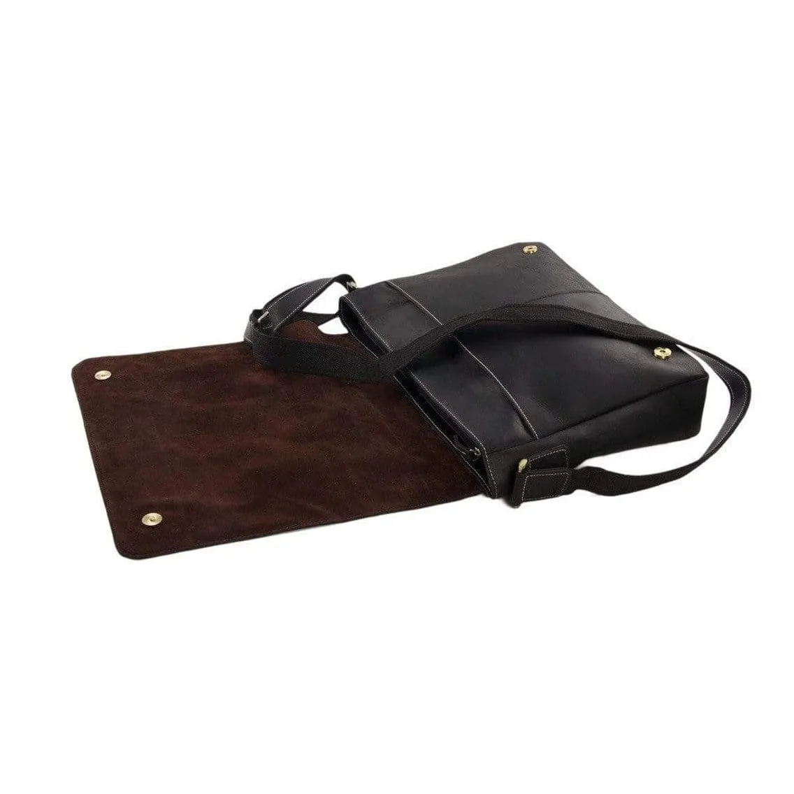 Genuine Leather Messenger Bag