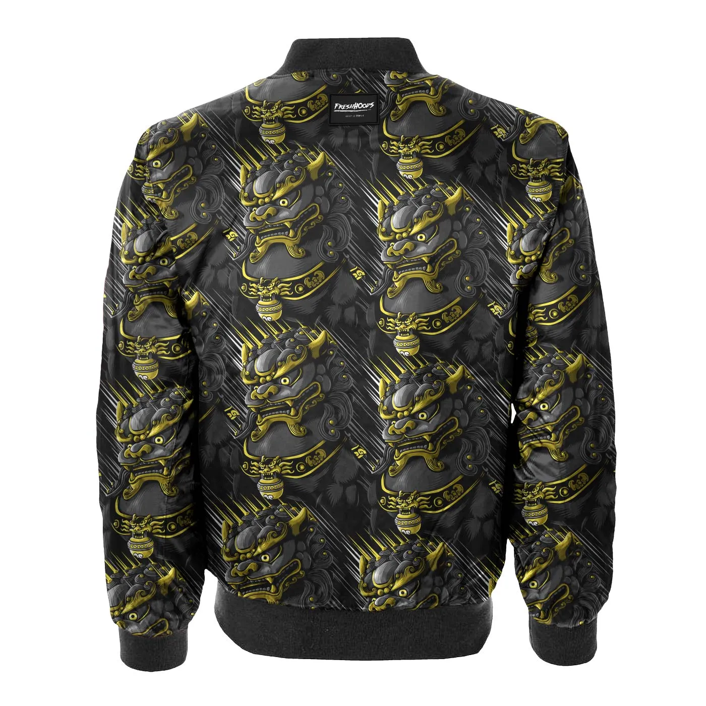 Golden Dragon Bomber Jacket