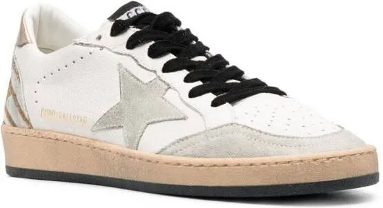 Golden Goose Ball Star leather sneakers White