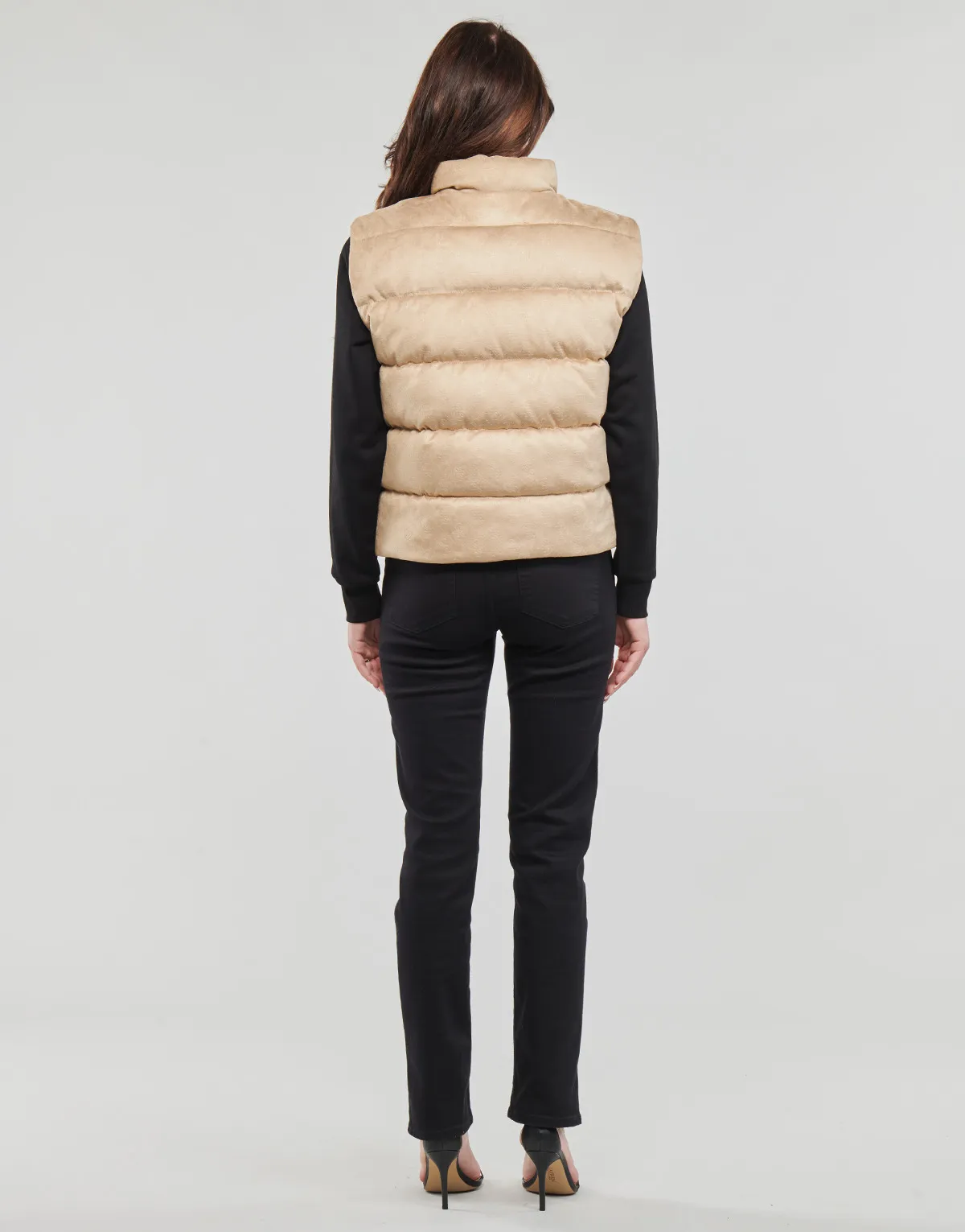 Guess JOLE SUEDE PUFFER VEST