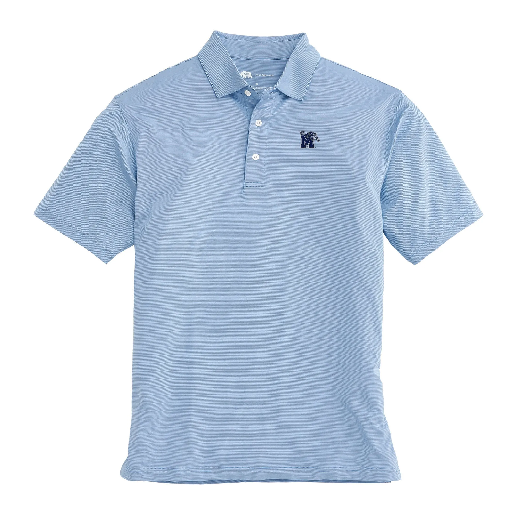 Hairline Stripe Memphis Performance Polo