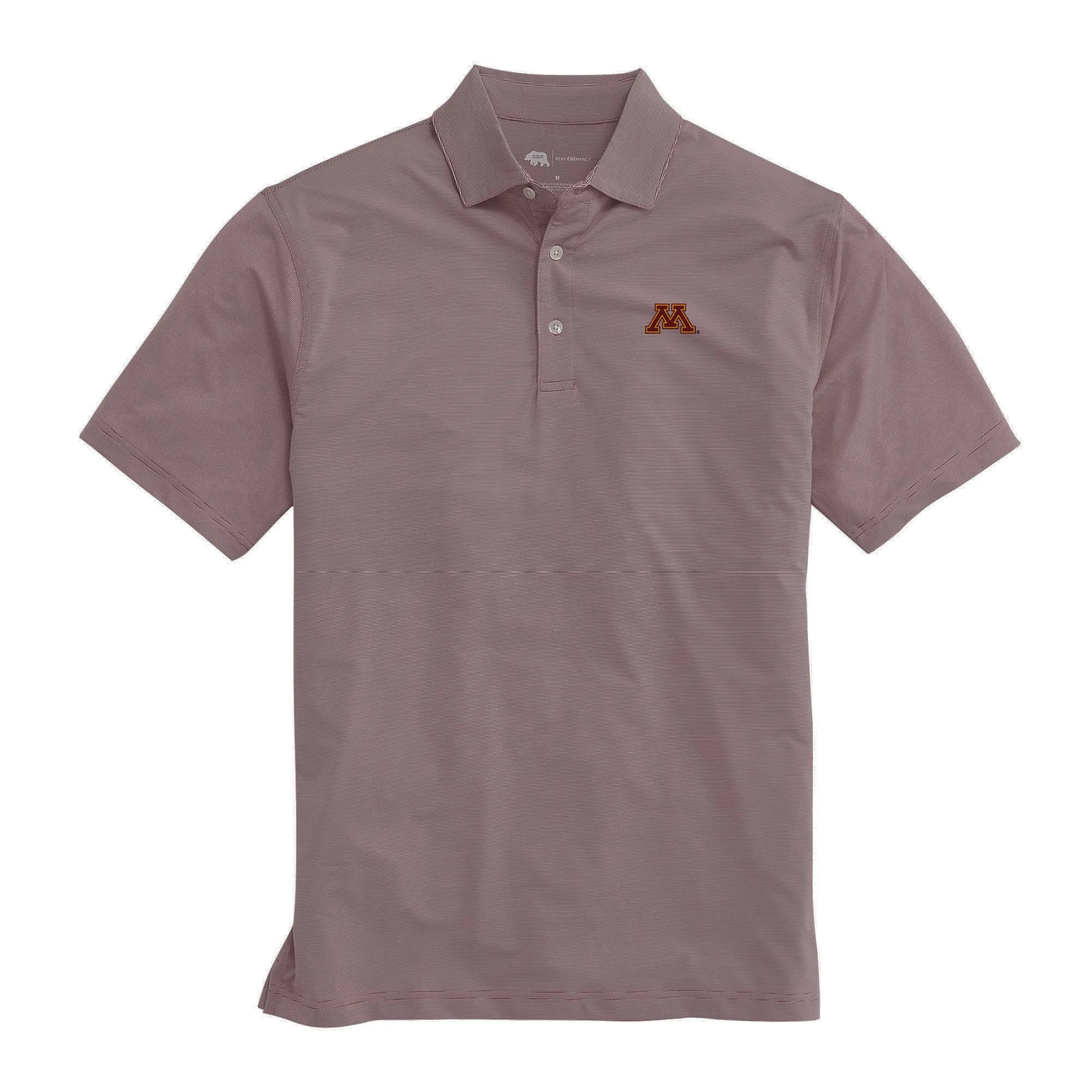 Hairline Stripe Minnesota Performance Polo