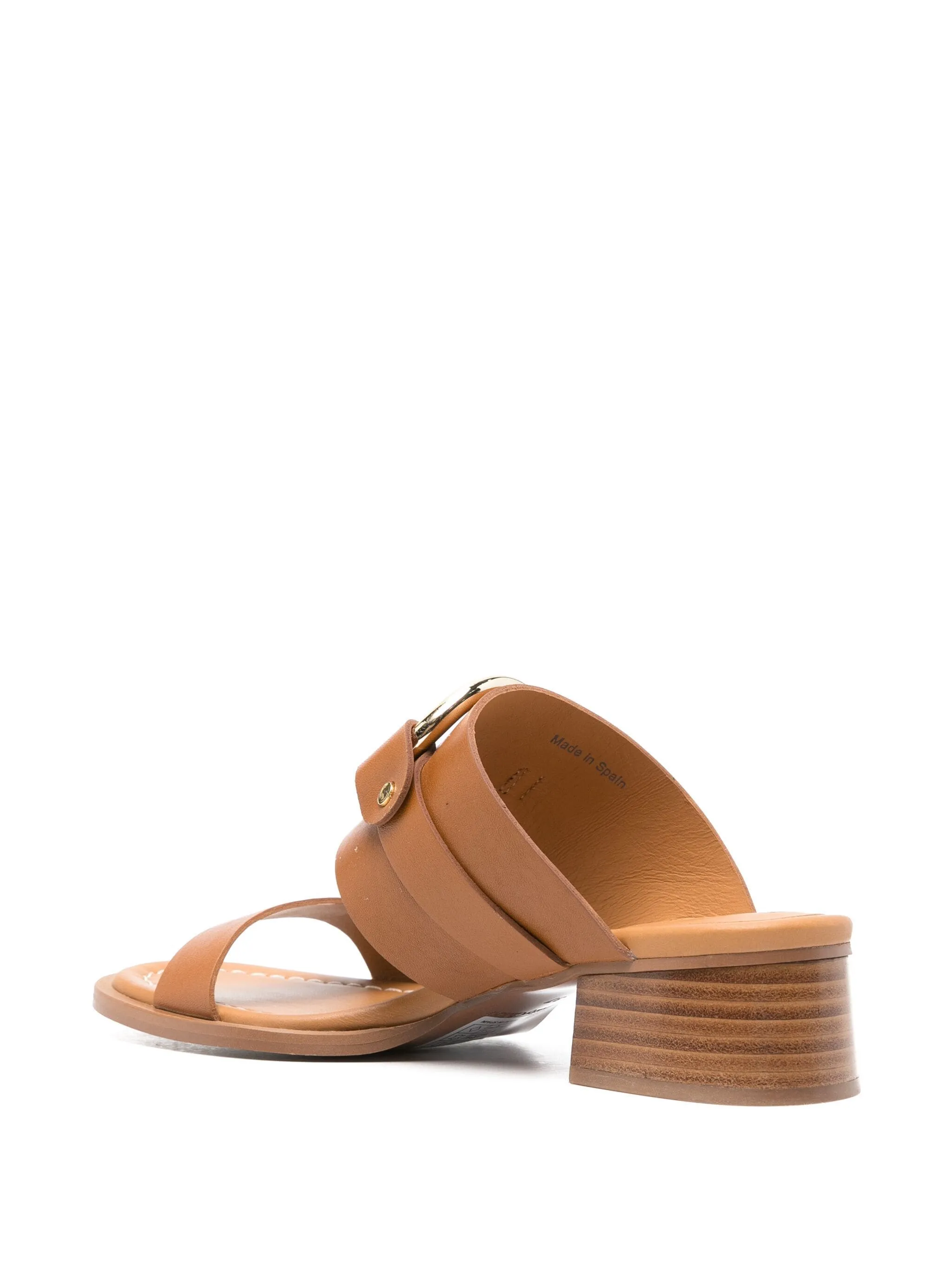 Hana heeled sandals, brown