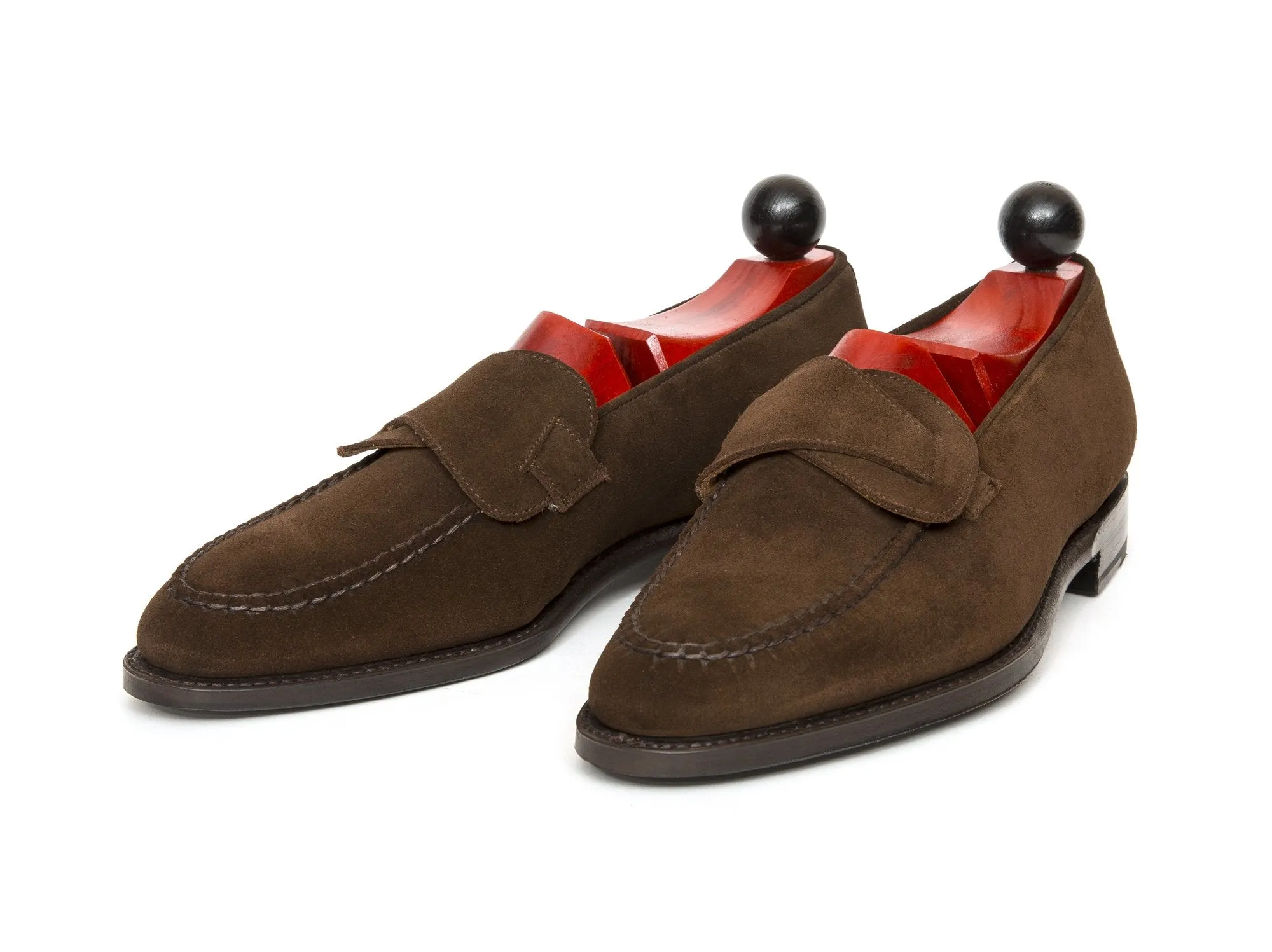 Hawthorne - MTO - Dark Brown Suede - TMG Last - Single Leather Sole