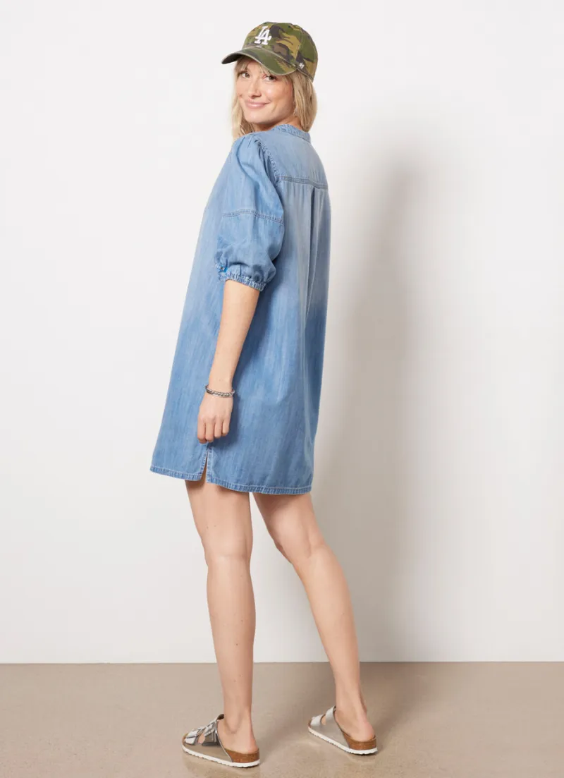 Hit The Scene Shirt Dress