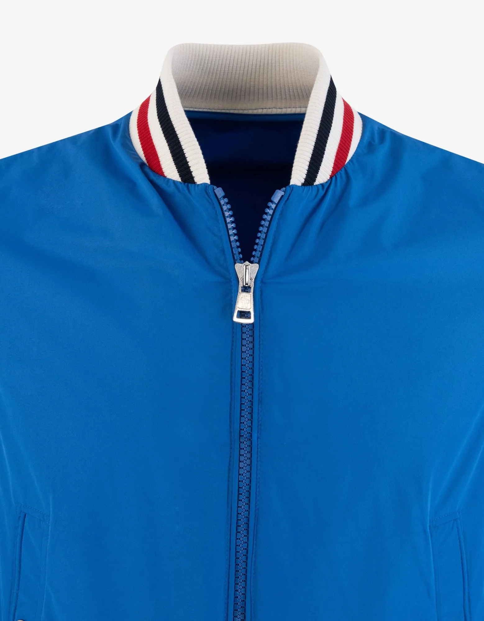 Huchet Blue Bomber Jacket