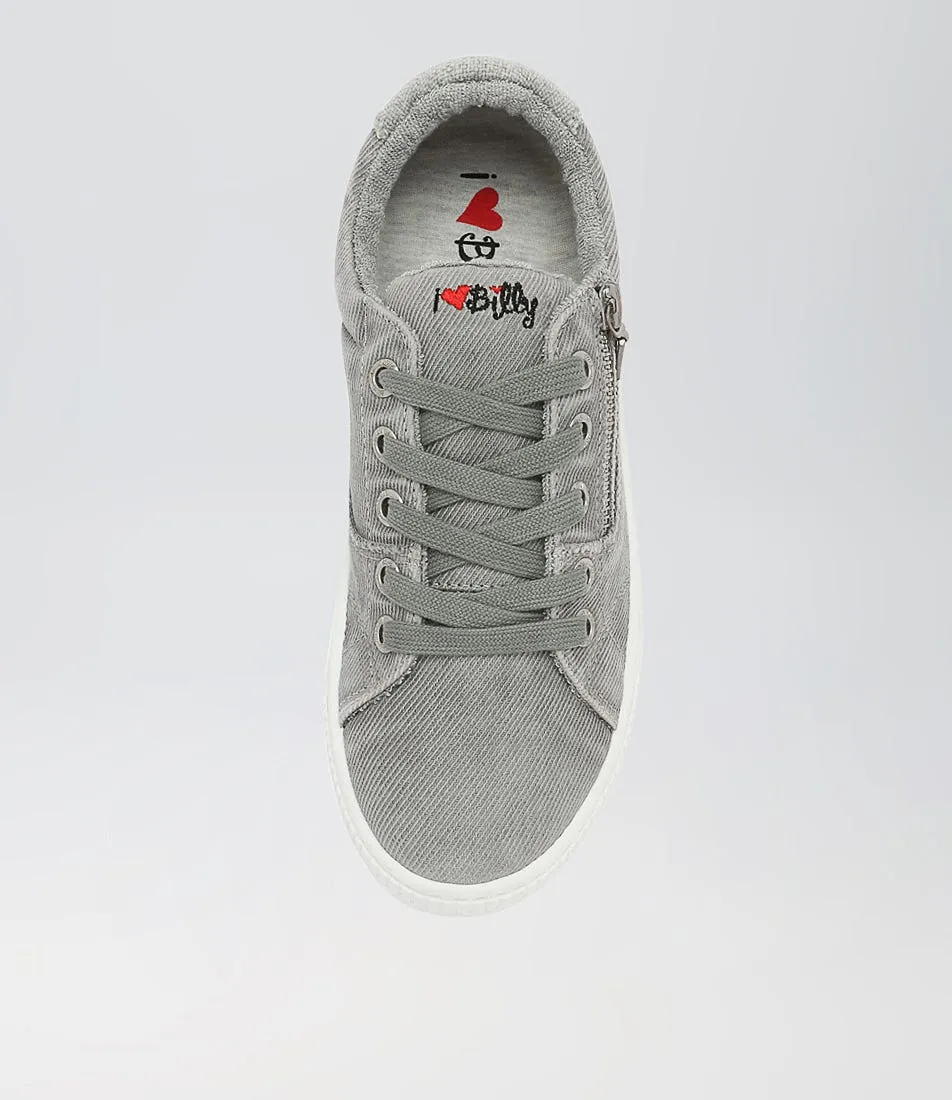 I LOVE BILLY Izzar Grey Recycled Canvas Sneakers