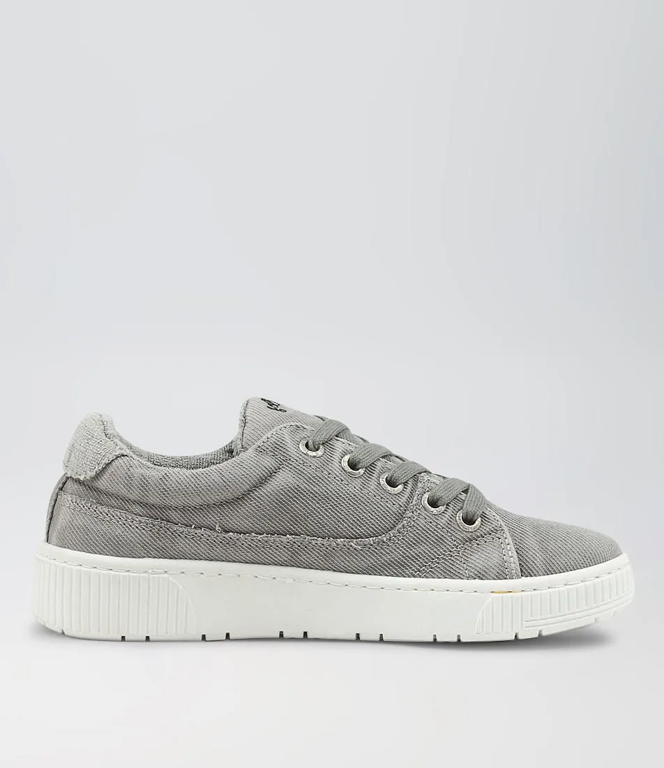 I LOVE BILLY Izzar Grey Recycled Canvas Sneakers