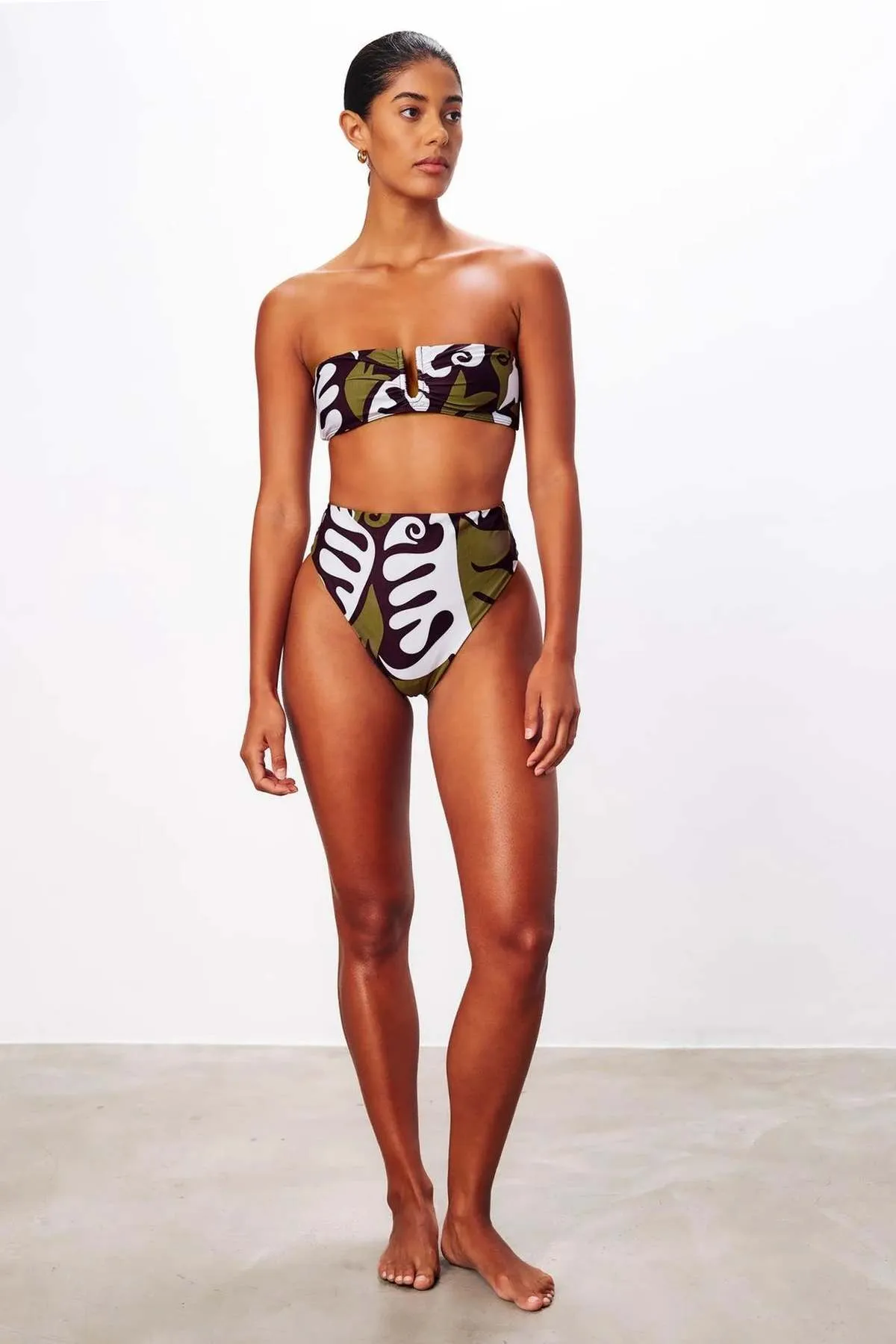 Imina Bikini Bottom - Assana Print