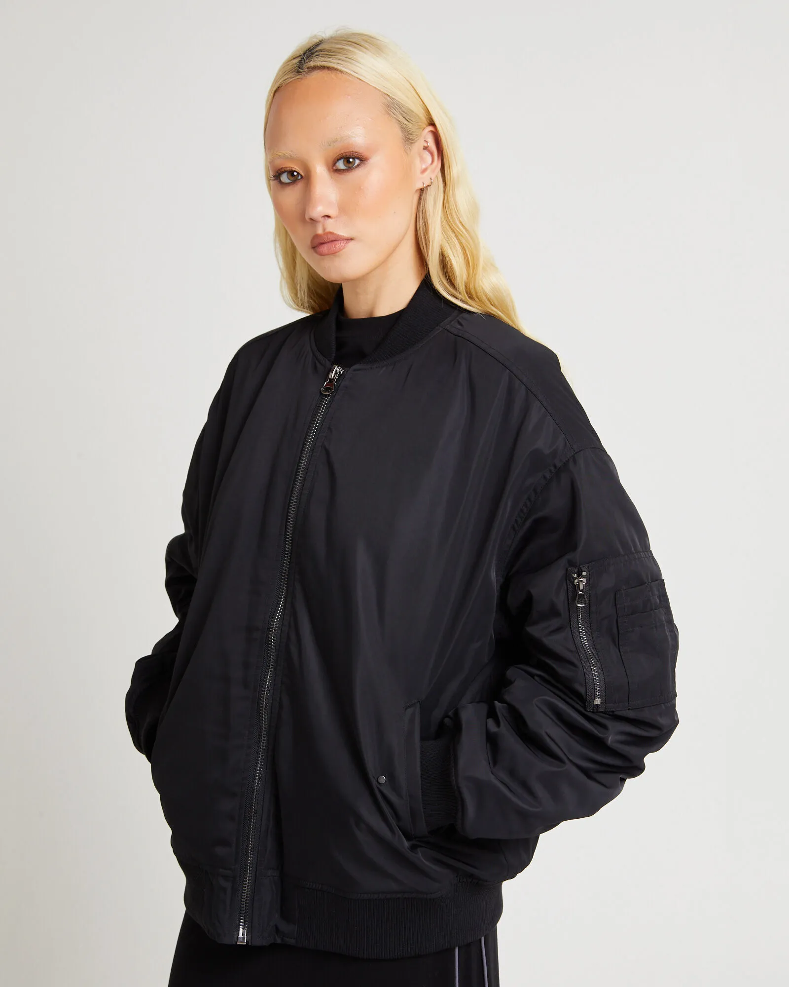 Insight Relaxed Bomber Jacket