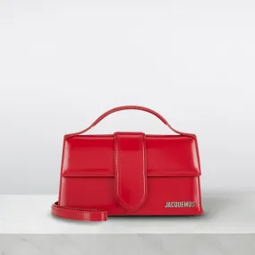 JACQUEMUS The Sustainable Edit Le Grand Bambino Crossbody Bag - Red