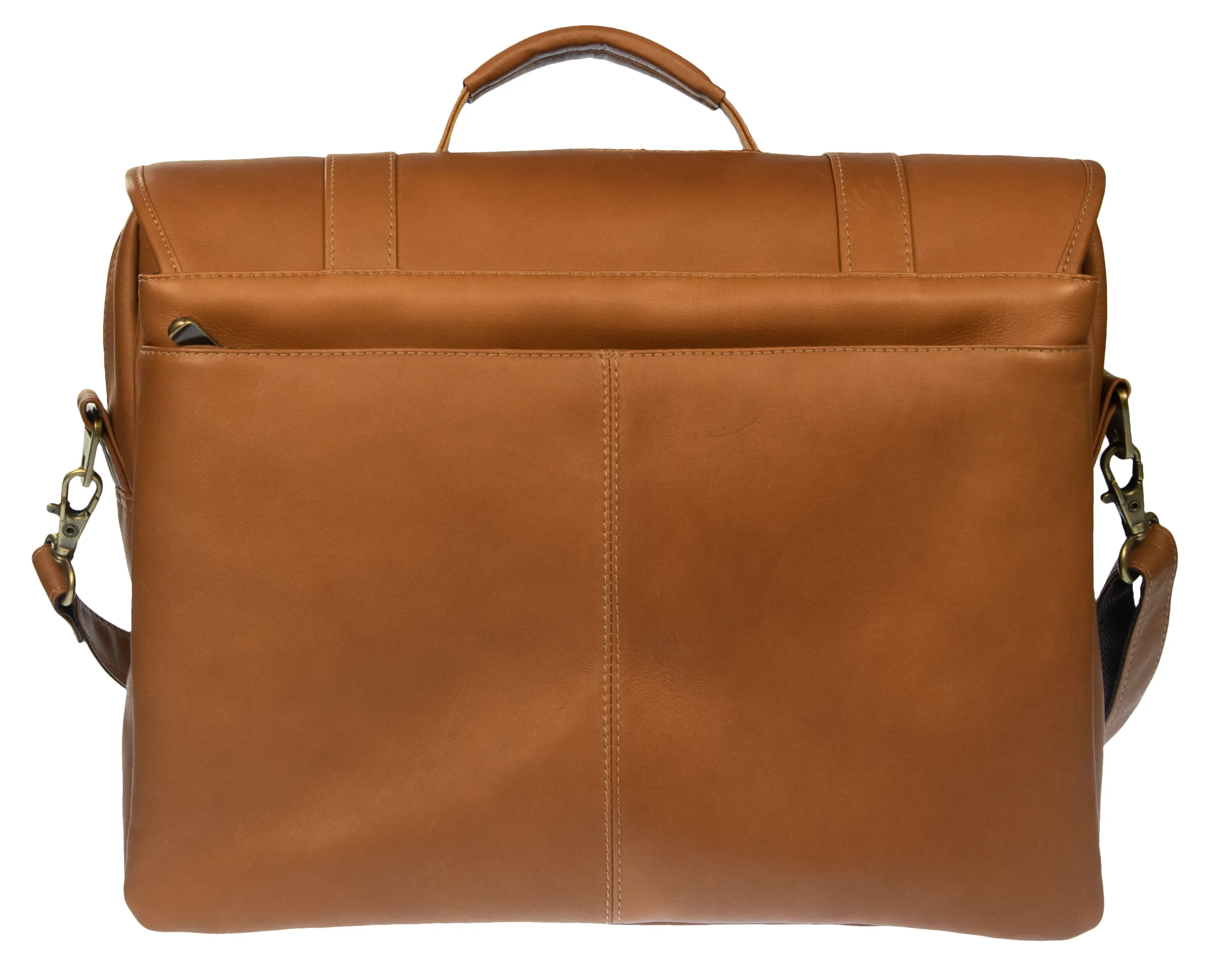 Jefe Leather Messenger Briefcase