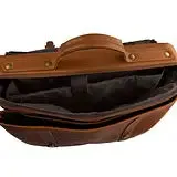 Jefe Leather Messenger Briefcase