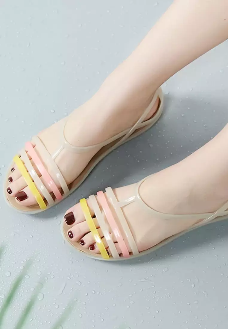 Jelly Strappy Rain and Beach Sandals VR1808