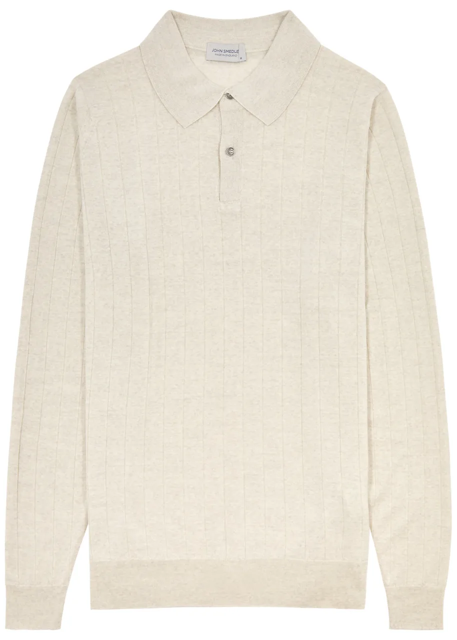 JOHN SMEDLEY Ade wool polo shirt -                         -                     -                