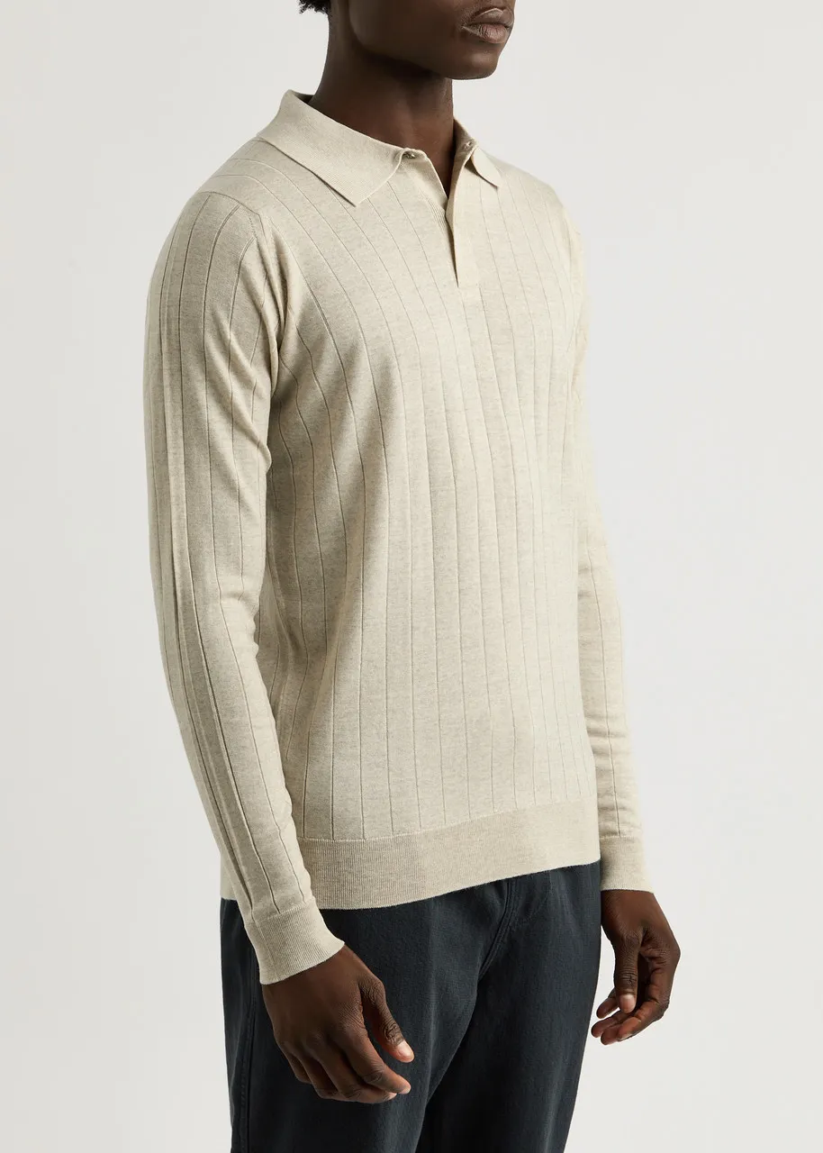 JOHN SMEDLEY Ade wool polo shirt -                         -                     -                