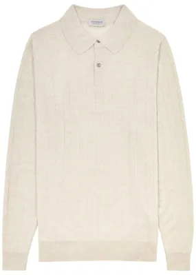 JOHN SMEDLEY Ade wool polo shirt -                         -                     -                