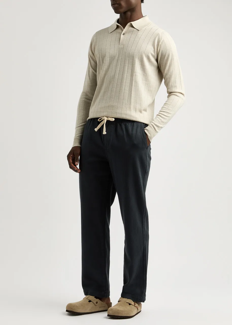 JOHN SMEDLEY Ade wool polo shirt -                         -                     -                