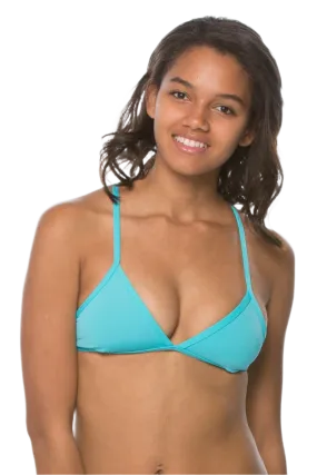 Jolyn Triangle Bikini Top -  Hawaii Blue