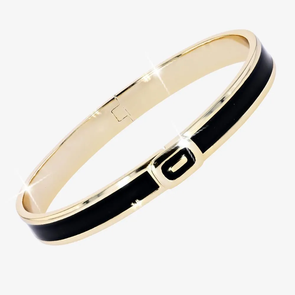Julia Enamel Bangle, Red