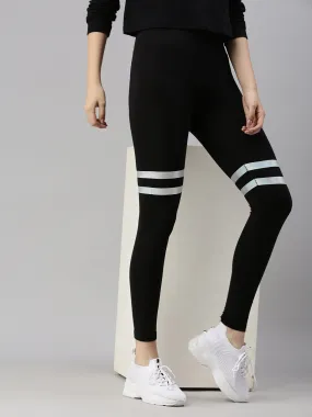 Ladies Active Wear Leggings Black