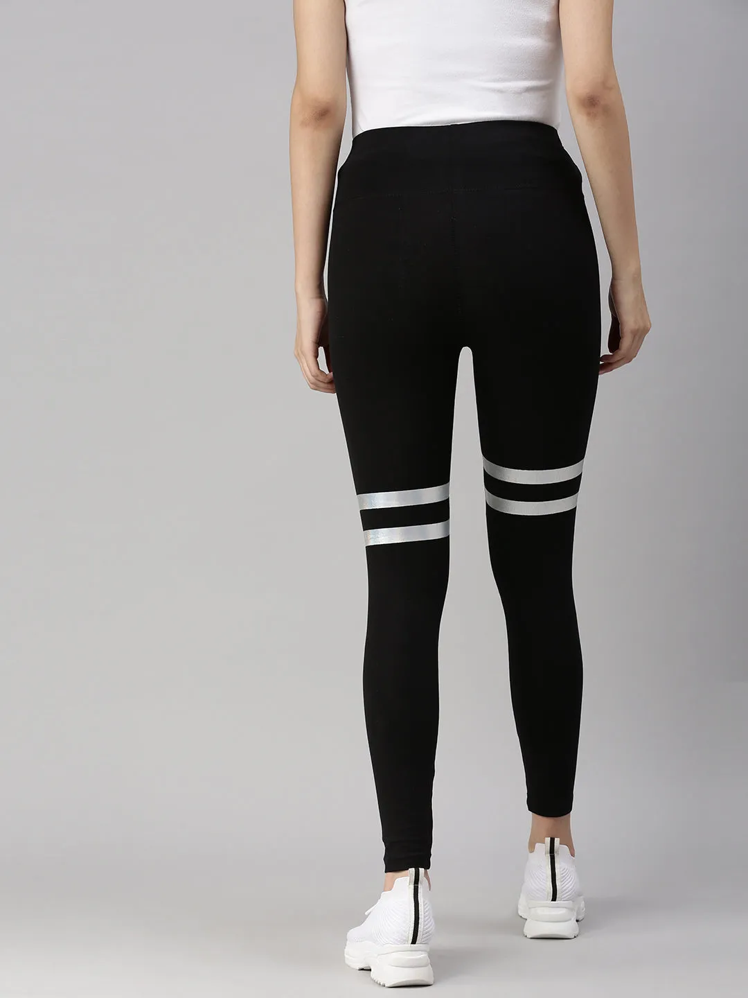 Ladies Active Wear Leggings Black