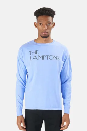 Lamptons Long Sleeve Tee - Washed Purple