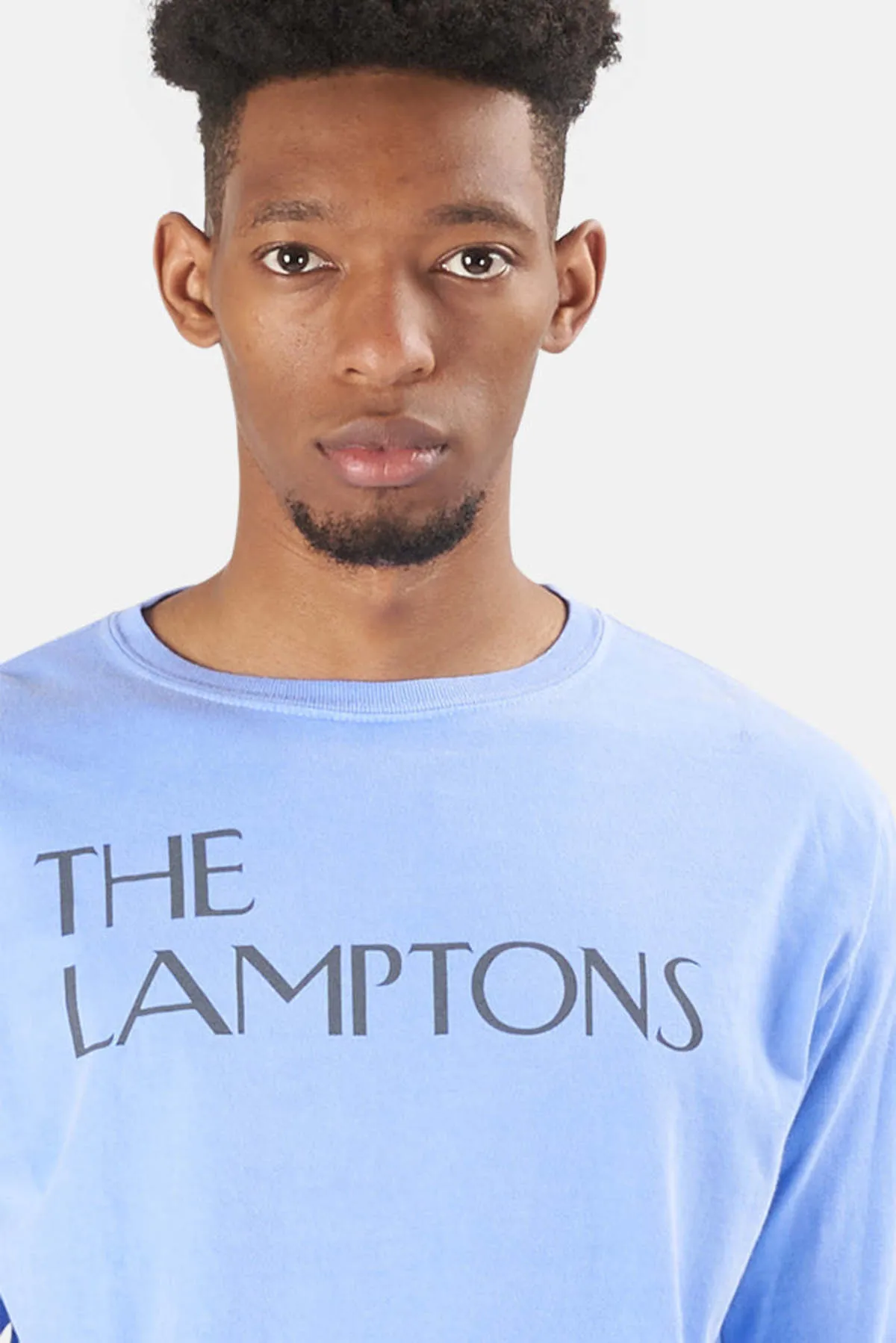 Lamptons Long Sleeve Tee - Washed Purple