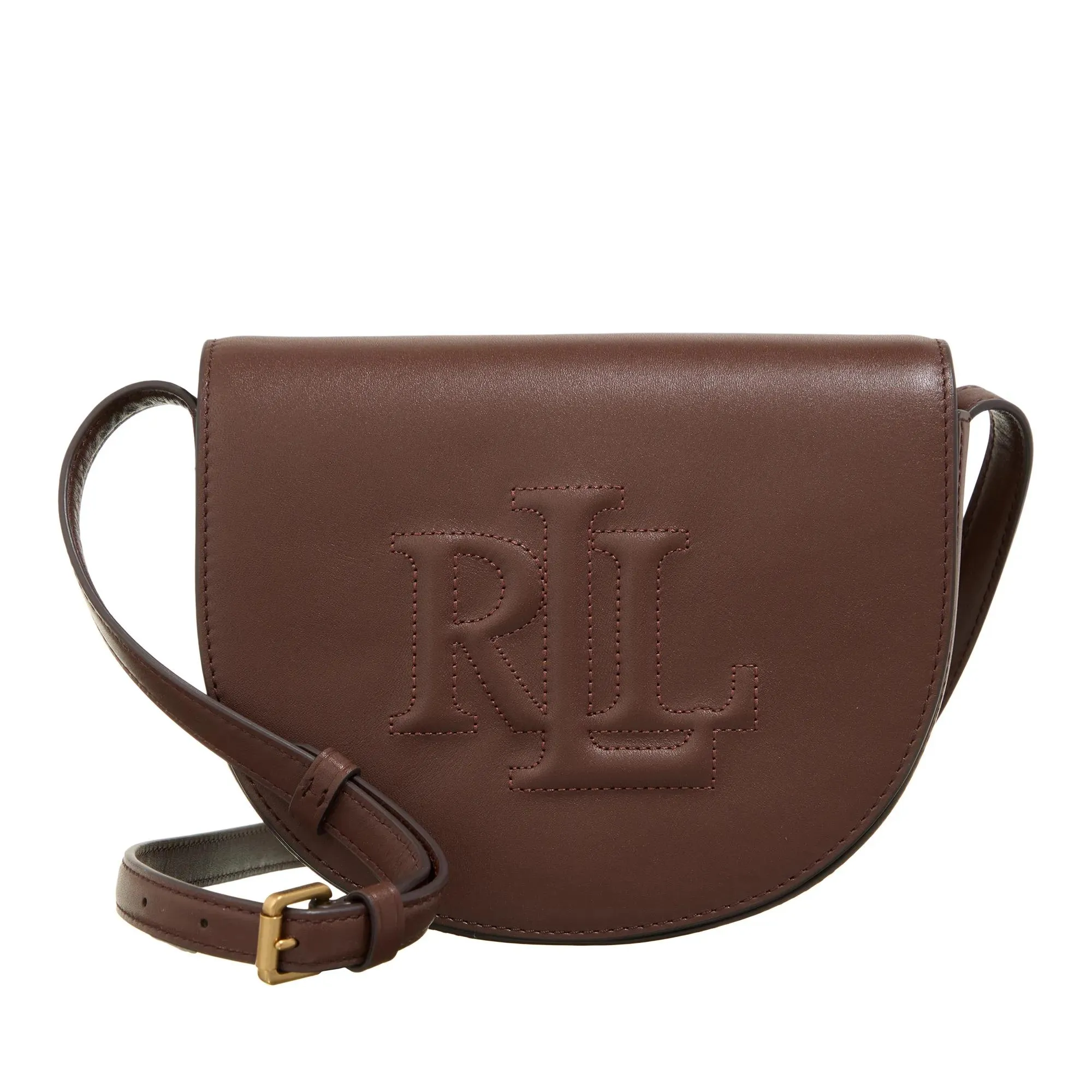 Lauren Ralph Lauren  Witley Crossbody Medium Dark Mahogany