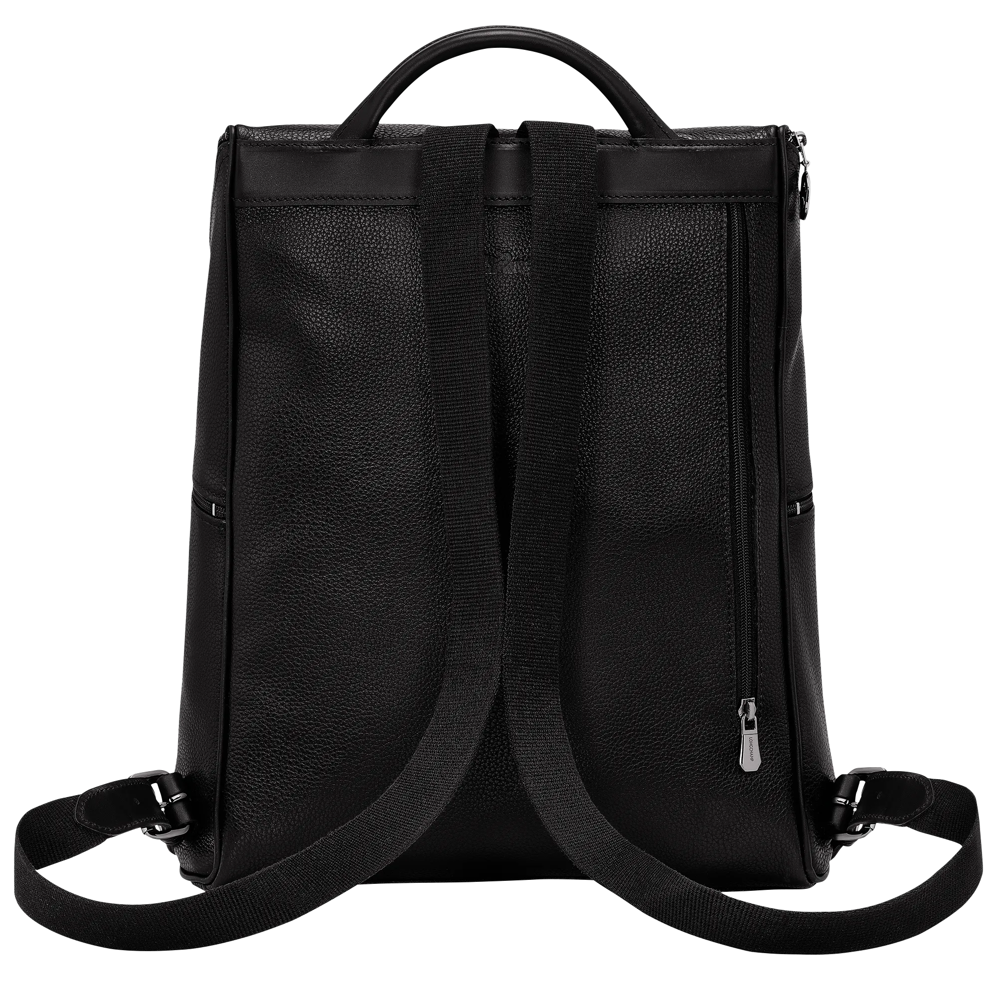 Le Foulonné Backpack Black - Leather