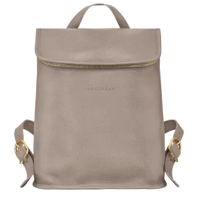 Le Foulonné Backpack Turtledove - Leather