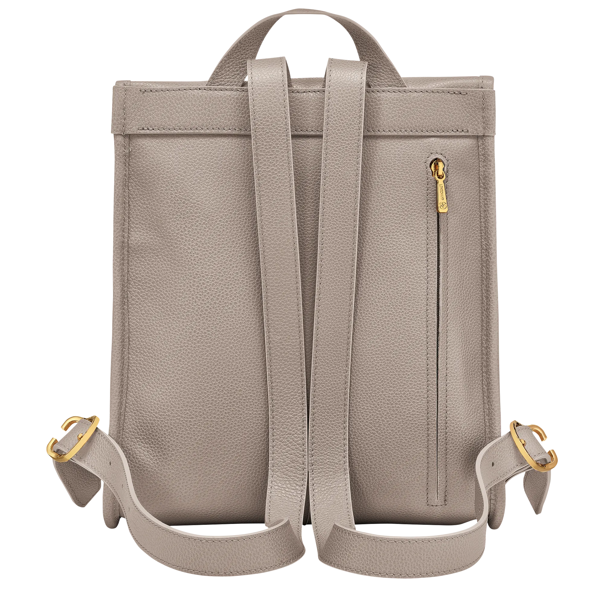 Le Foulonné Backpack Turtledove - Leather