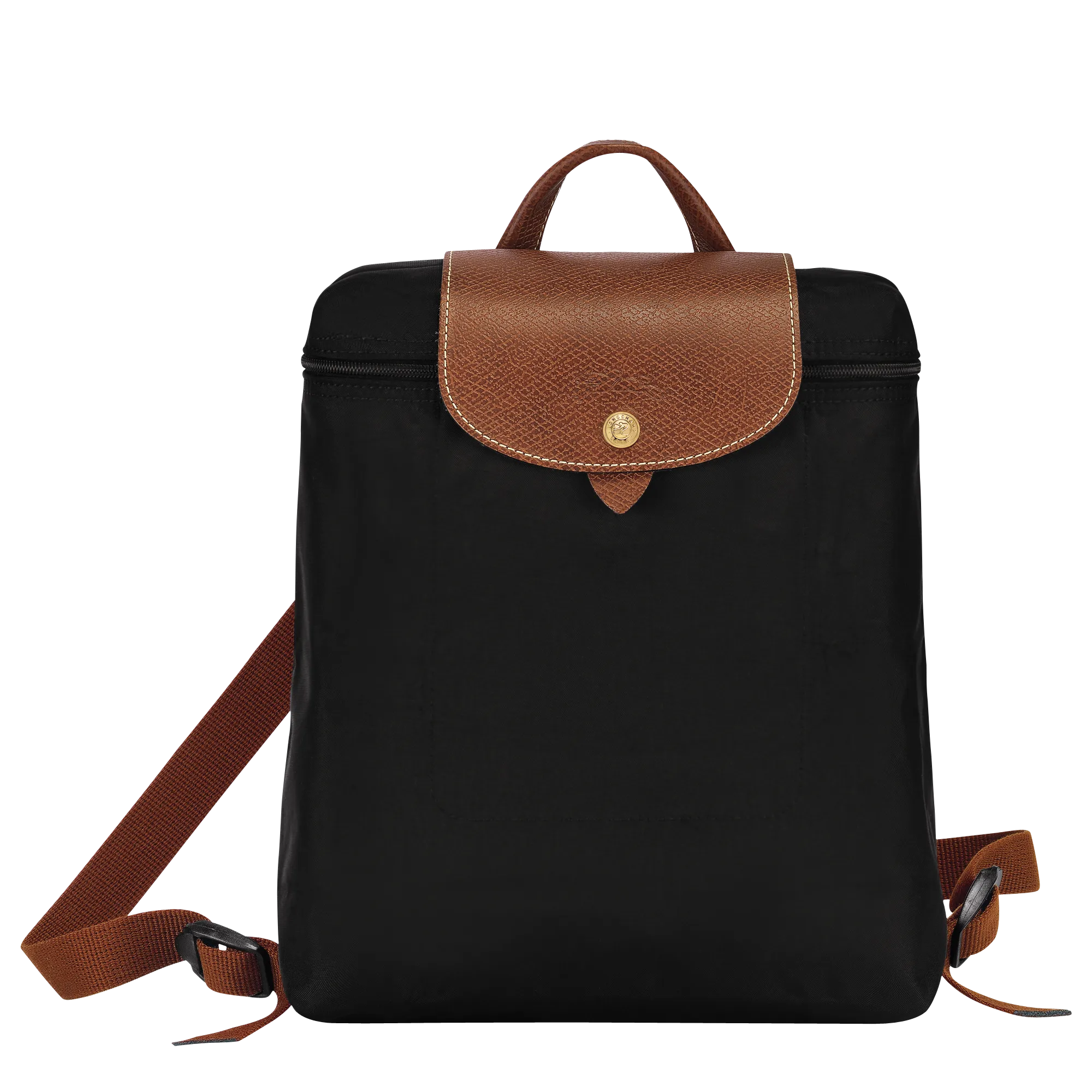 Le Pliage Original M Backpack Black - Recycled canvas