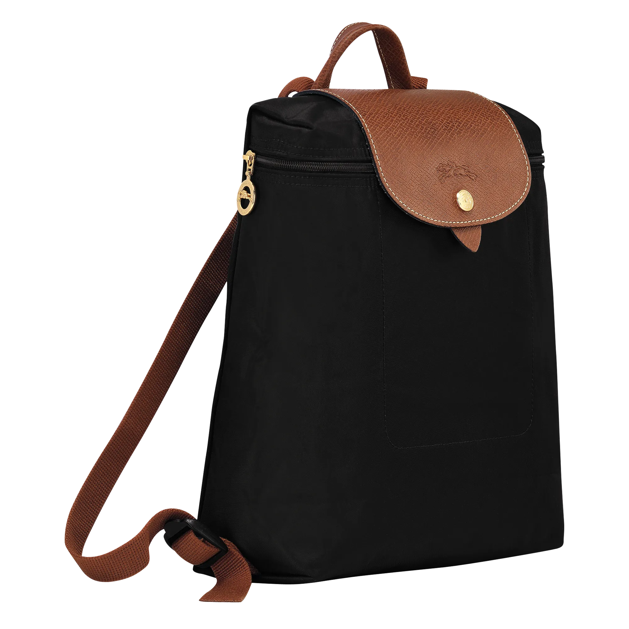 Le Pliage Original M Backpack Black - Recycled canvas