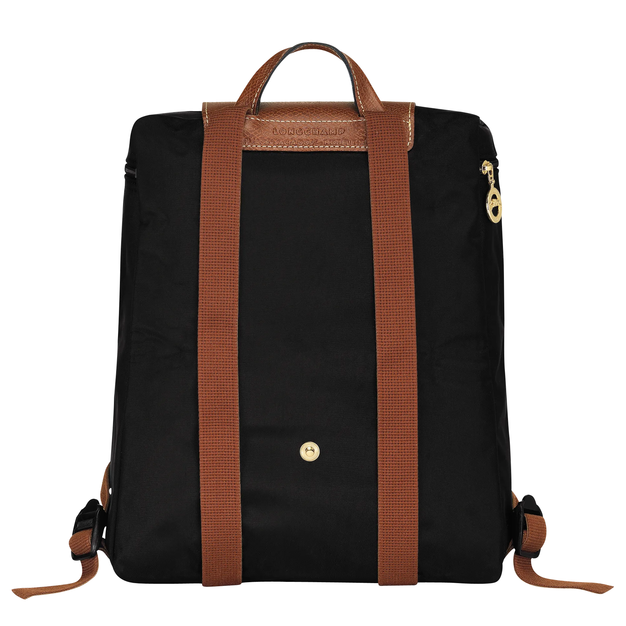 Le Pliage Original M Backpack Black - Recycled canvas