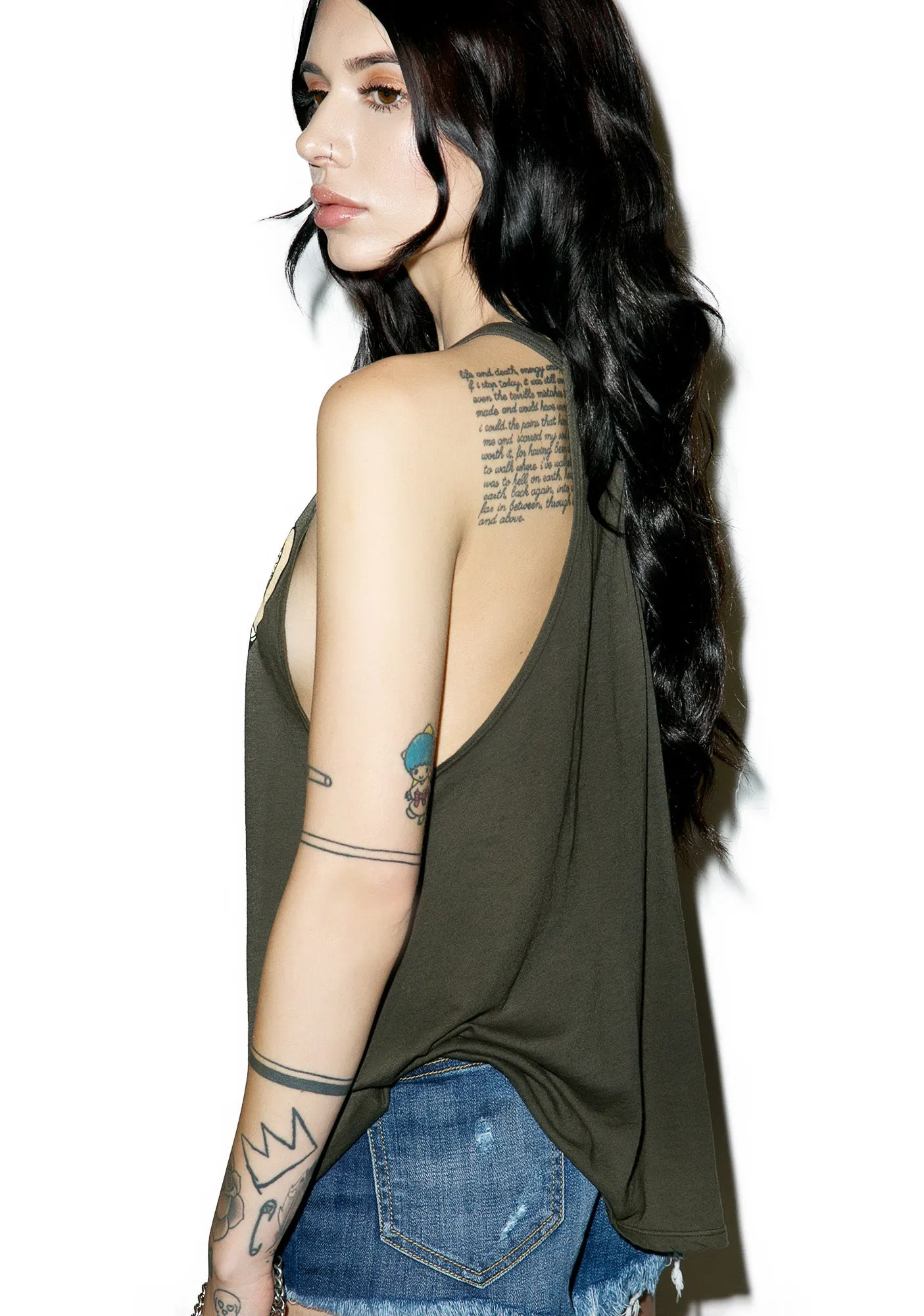 Libby Retro Peace Tank Top-