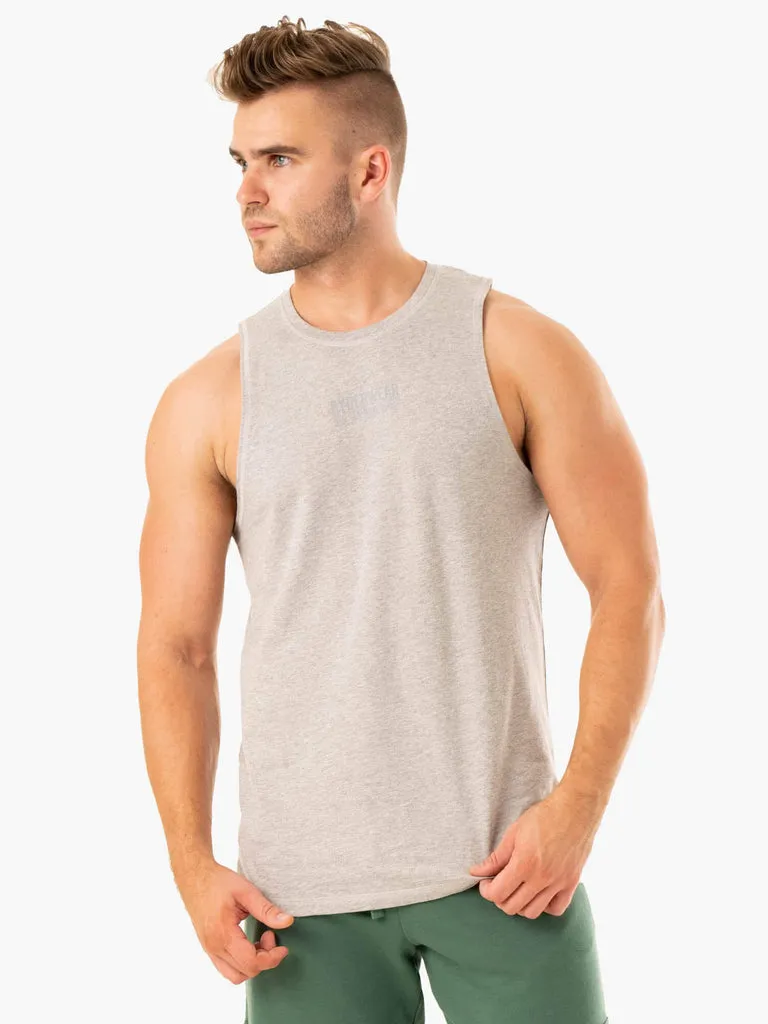 Limitless Baller Tank - Grey Marl