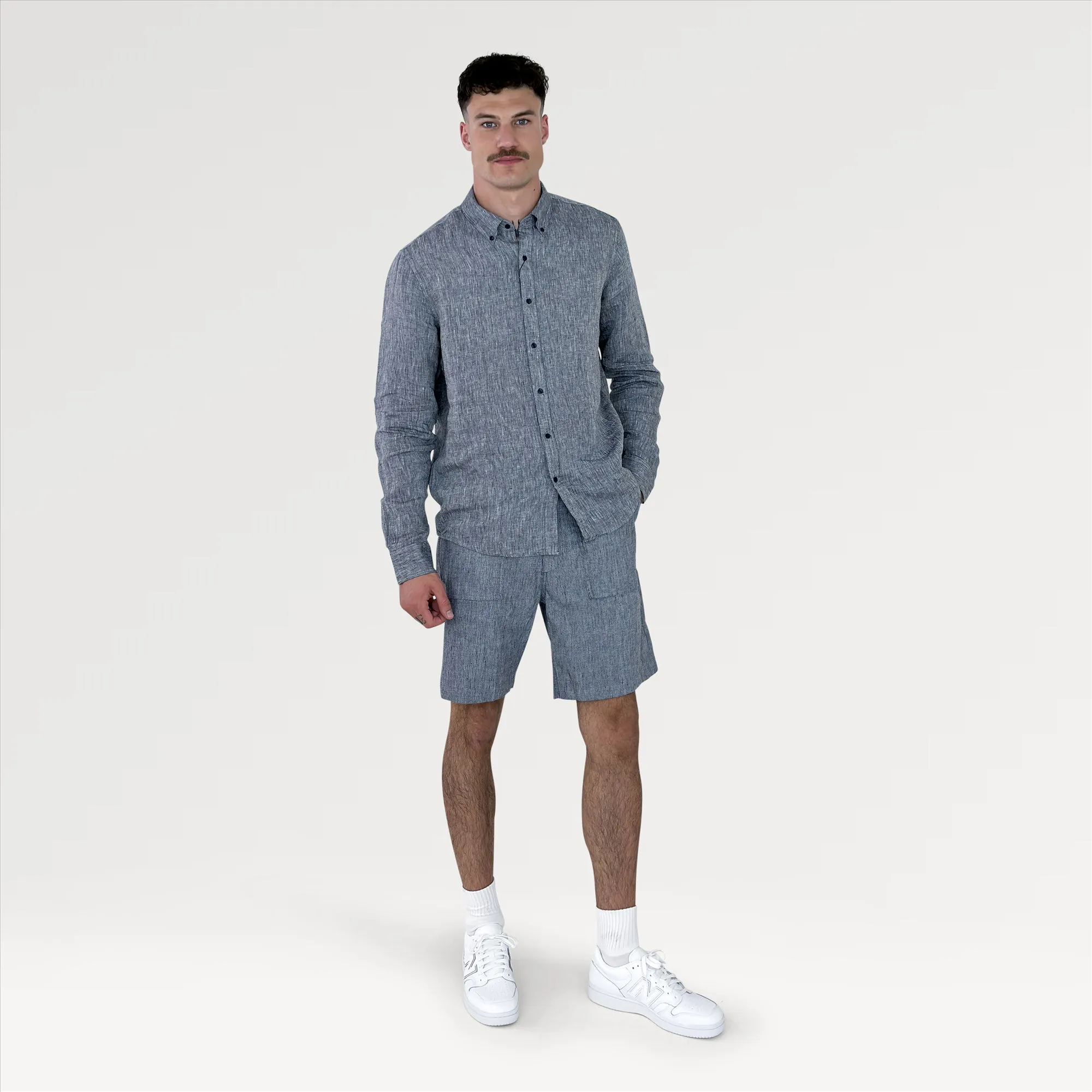 Linen Camp Short