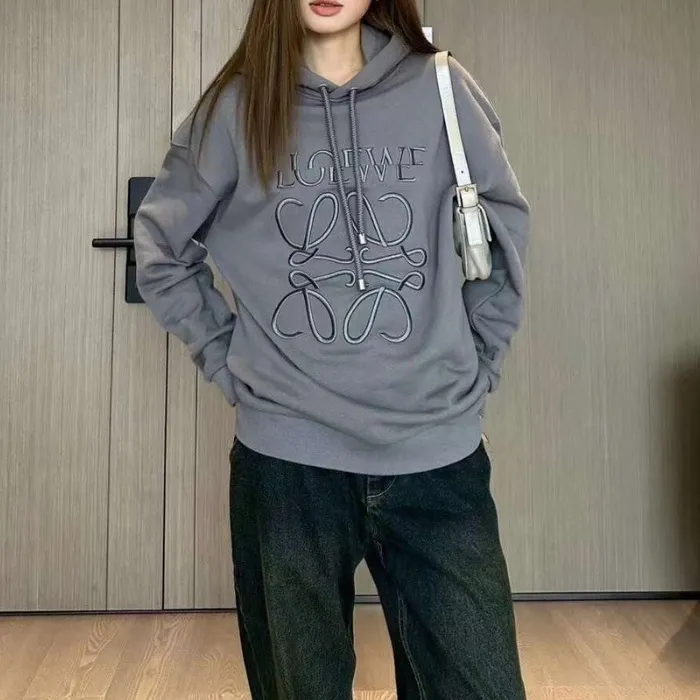 LOEWE  |Sweatshirt à capuche décontracté en coton