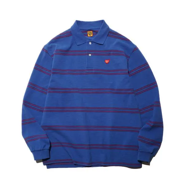 L/s Polo Shirt - Blue