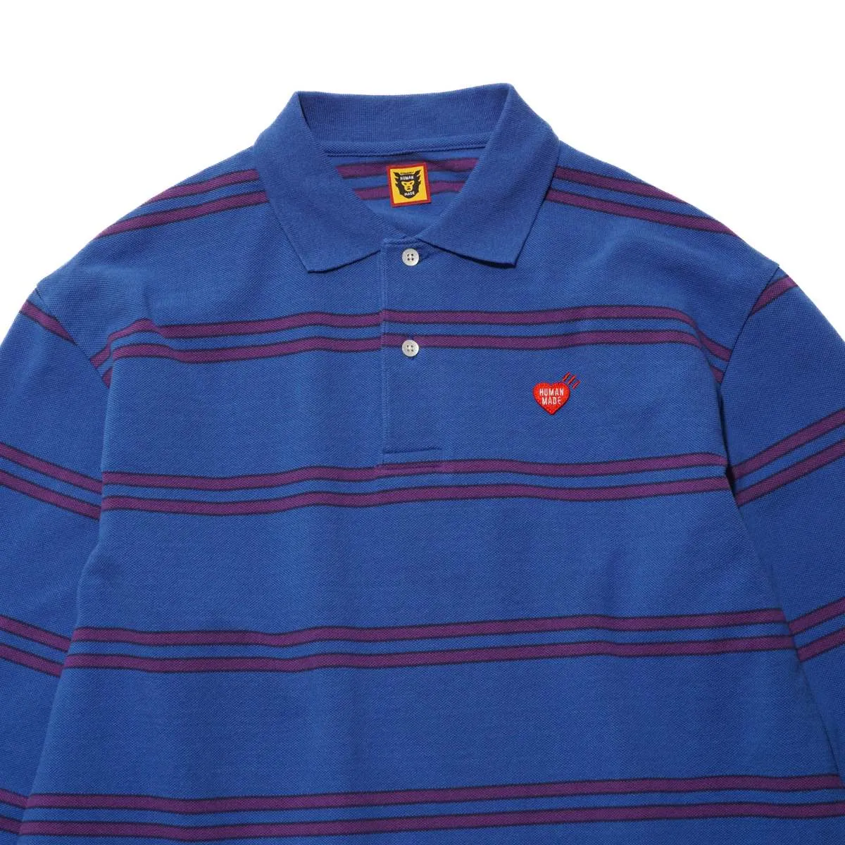 L/s Polo Shirt - Blue