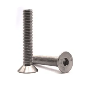 M16 x 25mm Socket Countersunk Screws (DIN 7991) - A4 Stainless Steel