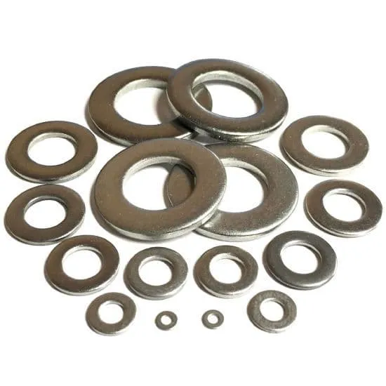 M8 200HV Chamfered Flat Washers (ISO 7090) - A2 Stainless Steel